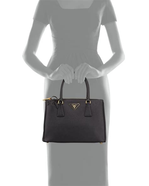 Prada Saffiano Small Lux Double